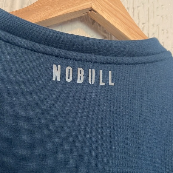 Nobull Men's CrossFit Crew Sweatshirt Blue Size Medium New With tags NWT - Picture 6 of 12